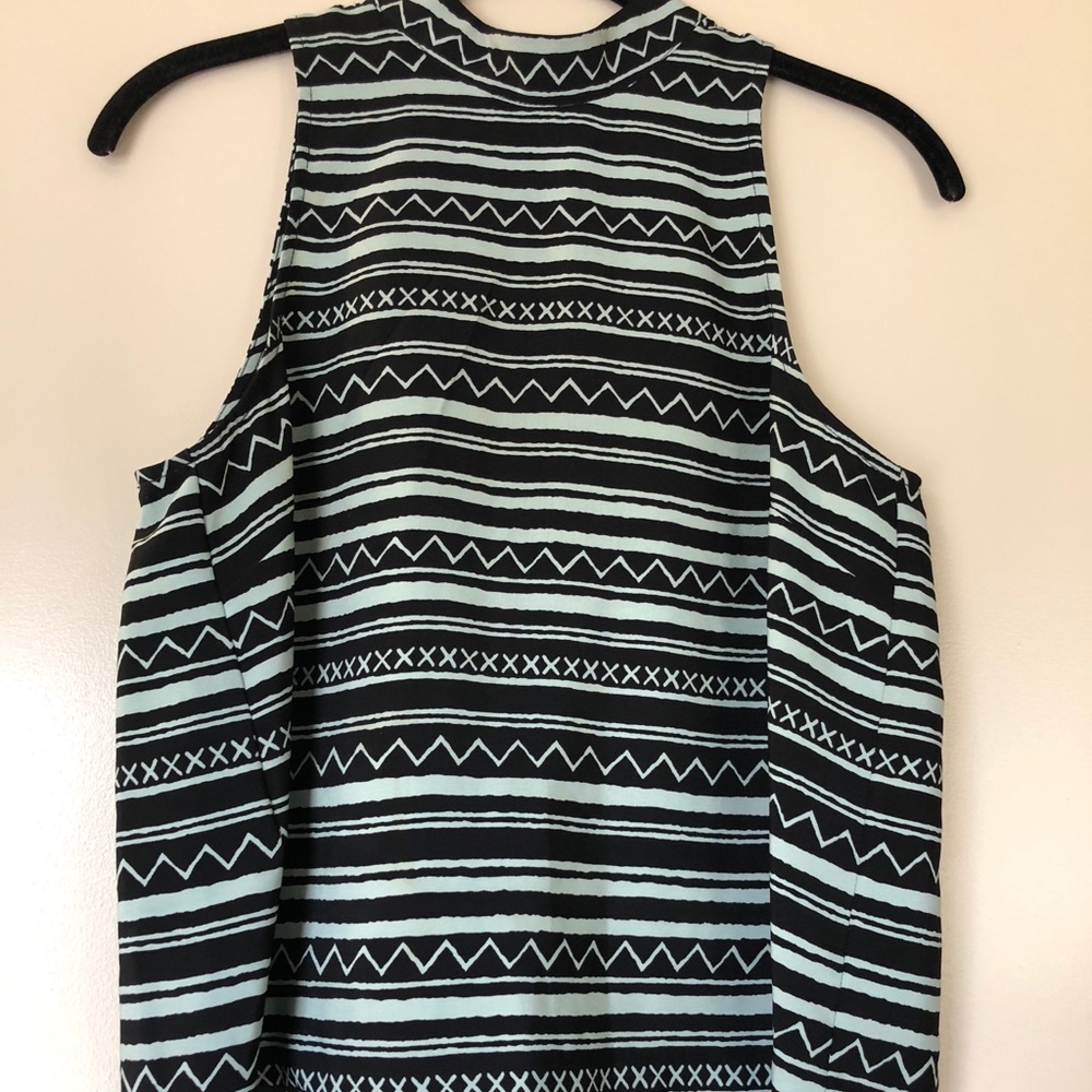 BCBG top open in the back